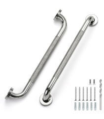 18 Inch Grab Bars for Shower, Stainless Steel Safety Handicap Grab Bars for Bathroom, Anti-Slip Shower Handle, Wall Mounted (1 Pack, Polished Nickel)
Amazon's Choice
