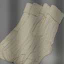 VIBILIA Christmas Stockings 4 Pack, 18 Inches Large Size Knitted Xmas Stocking for Fireplace, Holiday Party Decorations (White)