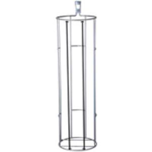 Rubbermaid Garage FastTrack Vertical Ball Rack Satin Nickel Wall Mounted Storage System Holds up to 50 pounds for Home/Garage Silver