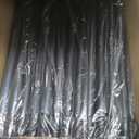 String Light Poles for Outside 4 Pack, 10ft Metal Outdoor String Light Poles for Deck - Ideal for Patio, Garden, Yard, Front Porch Decorations, Black