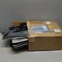 Outdoor Cat House Heated for Outside Winter 100% Waterproof Oxford Tarpaulin with Safe Escape Door and 5" Elevated Base with Heater for Feral Barn Cat Kitty (26x20x14)