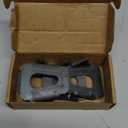 4 Pack Weld On Axle Housing Bracket, Ratchet Strap Flat Back Tie Down Bracket for 3" OD Trailer Axle, 1/4" Thick