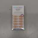 BTArtbox Almond Press On Nails Medium - Lamp-Curable Cat Eye Press On Nails with Glue for Women, Semi-Transparent Soft Gel Glue On Nails in 15 Sizes - 30 Stick On Nails Kit, Sunlit Shimmer