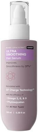 Bare Anatomy Ultra Smoothing Hair Serum Powered By Carbohydrate Complex & Niacinamide | Serum for Smooth & Shiny Hair | For Dry & Frizzy Hair | Women & Men | 50 ml