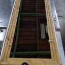 Full Length Mirror 65"x22" with Stand Solid Wood Frame Floor Large Mirror for Living Room, Bedroom Hanging Standing or Leaning Wall-Mounted, Light Brown