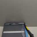 12 Inch Heavy Duty Paper Cutter, Guillotine Paper Cutter & Paper Trimmer, 12-16 Sheets Capacity Paper Cutting Board for Classroom, Crafting, Cardstock Gray