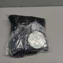 ANRABESS Womens One Piece Swimsuit 2025 Summer Solid Square Neck Tummy Control Modest Full Coverage Ribbed Bathing Suits (Small, Black)