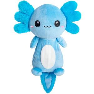 Axolotl Microwavable Unscented Heating Pad for Women and Kids- Cute Soft Cozy Pillow Plush Heatable Warm Stuffed Animals - Kawaii Hot and Cold Plushie Food Toy - Axolotl Gifts for Girls and Boys