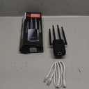 WiFi Extender Internet Booster, Long Range Repeater Wireless Routers Amplifier, Mesh Wi-Fi 80% Faster, Support More Network Devices at Home, 1 Tap Setup