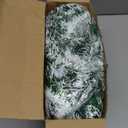 Geosar 98 Feet Christmas Tinsel Garland Artificial Pine Holiday Soft Greenery Garland for Xmas Tree Garden Wedding Party Supplies Ceiling Stair Fireplace Decoration Indoor Outdoor(Green Frost Tip)