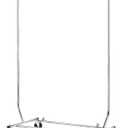 Whitmor Garment Rack - Foldable for Easy Storage - Chrome