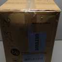 BYBYME Tri-Folding Corduroy Mattress, 6 Inches Gel Folding Mattress Topper, Foldable Soft Guest Bed Camping Pad, Washable Cover (Beige, Twin) (White)