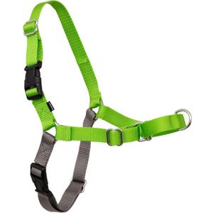 PetSafe Easy Walk No-Pull Dog Harness - The Ultimate Harness to Help Stop Pulling - Take Control & Teach Better Leash Manners - Helps Prevent Pets Pulling on Walks, Small/Medium, Apple Green/Gray