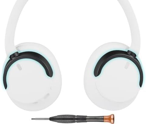 SOULWIT Headband Hinge Swivel Rotation Joint Pivot Replacement Parts for Sony WH-CH720N(WHCH720N) Noise Canceling Wireless Headphone, Plastic Hanger Bracket Attachment Accessories - Black