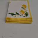 DII Lemon Bliss Tabletop Collection, Placemat Set, 6 Piece