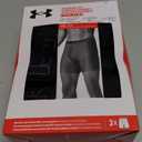 Under Armour mens Multi-pack Performance Tech Boxerjock Brief, 6" Inseam, All-day Comfort & Soft (Large, Black Solid - Core 3 Pack)