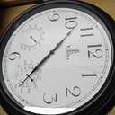 18 inch Outdoor Clocks for Patio Large Waterproof with Thermometer - Black Indoor Outdoor Clock with Temperature and Humidity for Wall - Weatherproof, Accurate & Easy to Read for Pool, Patio & Garden