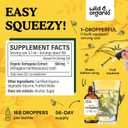Wild & Organic Astragalus Root Extract Drops - Immune Support - 4 oz | Brain Support & Seasonal Defense - Liquid Astragalus Supplement - Add to Tea - Membranaceus Herb - Alcohol-Free Tincture. Bbd 10/2027