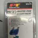 Performance Tool W5370 33 Piece Master Fuse Assortment, Mini, Standard, Maxi