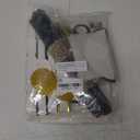 Black Gold Graduation Decorations 2025, Class of 2025 Decorations, Black and Gold Graduation Decorations 2025 Include Proch Banner, Balloons, Hanging Swirls and Paper Pompoms