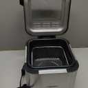 Chefman Fry Guy, The Most Compact & Convenient To Deep Fry Comfort Food, Restaurant-Style Basket With A 1.6-Quart Capacity, Easy-View Window & Adjustable Temp Control, Stainless - 1.5 Liter