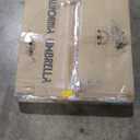 California Umbrella 50 lbs. Round Concrete Weighted Powdercoated Steel Umbrella Base, White Frame