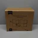 Vtopmart 3 Tier Clear Makeup Organizer with Drawer, Cosmetic Storage for Dresser Countertop and Bathroom Vanity, Beauty Holder for Lipstick Brush Skincare