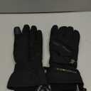 MORXPLOR Winter Ski Snow Gloves Men Women,Windproof Touchscreen Snowboard 3M Thinsulate Insulated Warm Winter Snowmobile Gloves (Black)