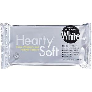 Padico Hearty Soft Clay, White, Lightweight Air Dry Clay 180g (6.3 oz) | Fine & Flexible Texture Perfect for Flowers, Sweets & Deco, Miniature Food