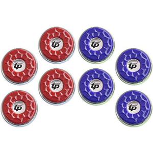 Shuffleboard Pucks,(Dia.53mm 2-1/8'') Mini Shuffleboard Pucks Set, Shuffleboard Pucks Equipment for Family Fun Home Game (Red&Blue)