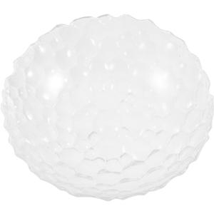 Home Fruit Tray Round Fruit Plate Thick Texture Serving Plate for Snacks Candy Breads 2 PAck