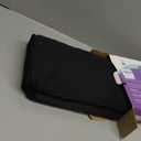 Gel Seat Cushion, Cooling Thick Big Breathable Honeycomb Design Absorbs Pressure Points Seat Cushion with Non-Slip Cover for Office Chair Home Cars Wheelchair (Black)