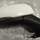 Right Passenger Side Mirror Fits 2019-2025 Toyota Rav4 with Power Heated Turn Signal and Blind Spot Match Super White Replace 879100R271(8 Pins)
