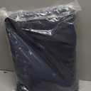 Fokitut 2 Pack Waterproof Round Tablecloth, 108 Inch, Stain Resistant and Wrinkle Polyester Table Cloth, Fabric Table Cover for Kitchen Dining, Wedding, Party, Holiday Dinner-Navy