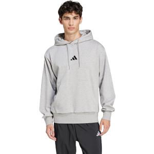 Adidas mens Essentials Feelcozy Fleece Hoodie ( Medium, Grey)