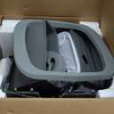 UPFAS Automatic Cat Litter Box Self Cleaning - APP Control - Weight Monitoring - Ultra-Quiet, Medium Cats and Kittens Litter Box, Safe Anti-PinchAssembly Required- Grey