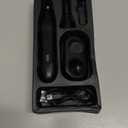 Nose Hair Trimmer for Men - 16000RPM Motor, LED Power Display, Portable Electric Ear & Eyebrow Grooming Kit, Nose Hair Cutter & Remover, Face & Body Clipper, Gift for Men (Black)