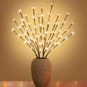 Led Branch Light Battery Operated Lighted Branches Vase Filler Willow Twig Lighted Branch 30 Inch 20 LED for Christmas Home Party Decoration Indoor Outdoor Use Pack of 2 Warm White