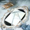 Dusty Blue Velvet Ribbon Christmas Bow 5 x 7 Inches Premade Blue Bows for Christmas Tree Hanging Decorations Gift Wrapping Wreaths Crafts Outdoor Indoor Home Decor Wedding, Pack of 24