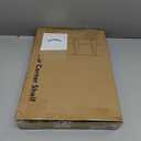 Wisuce Corner Shelf Stand - 3 Tier Bamboo Small Corner Bookshelf for Office Kitchen Bedroom Plant Stand Living Room Decor Small Space (Black)