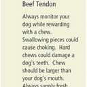 Redbarn Large Beef Tendons 50-Count Natural Long Lasting Dog Chews for Large Dogs - 9 in High Protein Dental Treats with No Additives, Preservatives or Chemicals Best 07/02/29