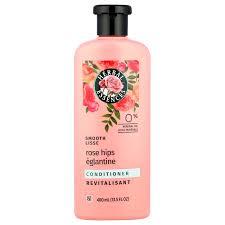 Herbal Essences Conditioner, Rose Hips- Smooth Collection, Shiny Hair with Vitamin E & Jojoba, Safe for Color Treated Hair, Floral Scent, Cruelty-Free, Dermatologist-Tested, 29.2 Fl Oz