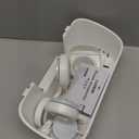 LUXEAR 4 Pack Shower Caddy Set - Suction Cup Shower Shelf+Soap Dish+Hooks - 1 Sec Installation NO-Drill Removable Powerful Waterproof Organizer for Bathroom/Kitchen/RV 22LBS Capacity Removable (White)