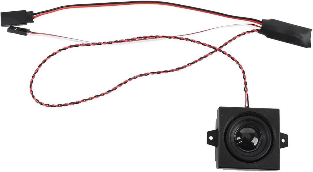 Fabater RC Engine Sound Simulator, Sound Effects Module with 5W Speaker, Compatible for 1/10 1/8 1/6 Scale RC Model Cars, Crawlers, Tractors and Construction Vehicles
