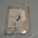 No Show Socks for Women, Non Slip Nylon Thin Footies Invisible Silky Low Liner Socks for Loafers Flats 6 Pairs