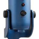 Logitech Creators Blue Yeti USB Microphone for PC, Mac, Gaming, Streaming, Podcasting, Studio and Computer Condenser Mic with Blue VO!CE Effects, 4 Pickup Patterns, Plug and Play - Midnight Blue