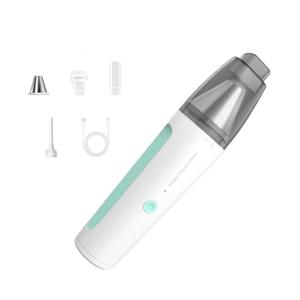 SKERTS Mini Handheld Vacuum, 13000PA Portable Cordless Car Vacuum Cleaner, Suction and Blow 2 in 1 Dust Removal Vacuum Cleaner for Car, Mouse, Keyboard, Laptop, Home, Kitchen, Office(Mint Green)