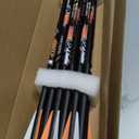 20 22 Inch Crossbow Bolts and Crossbow Broadheads Set Carbon Crossbow Arrows for Hunting and Outdoor Practice, 12pcs Arrows 12pcs Broadheads(24 Pack)