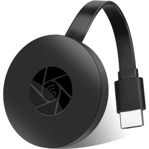 SmartSee Wireless HD Display Adapter WiFi Screen Cast Mirroring Media Streaming Dongle Receiver for Phone/PC/Tablet to HD Display TV Projector