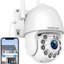 HOSAFE.COM Cameras for Home Security Outdoor WiFi, Plug-in 24/7 Video Surveillance System, Spotlight Color Night Vision, Human Motion Detection, PTZ Auto Tracking, Two Way Talk, Waterproof
